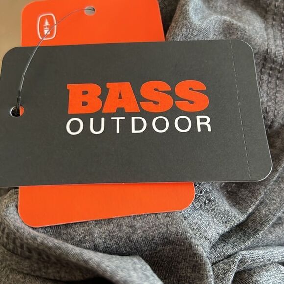 🆕 Bass Outdoor Men's Charcoal Dry Flex Cool Shirt size XL - Picture 3 of 7